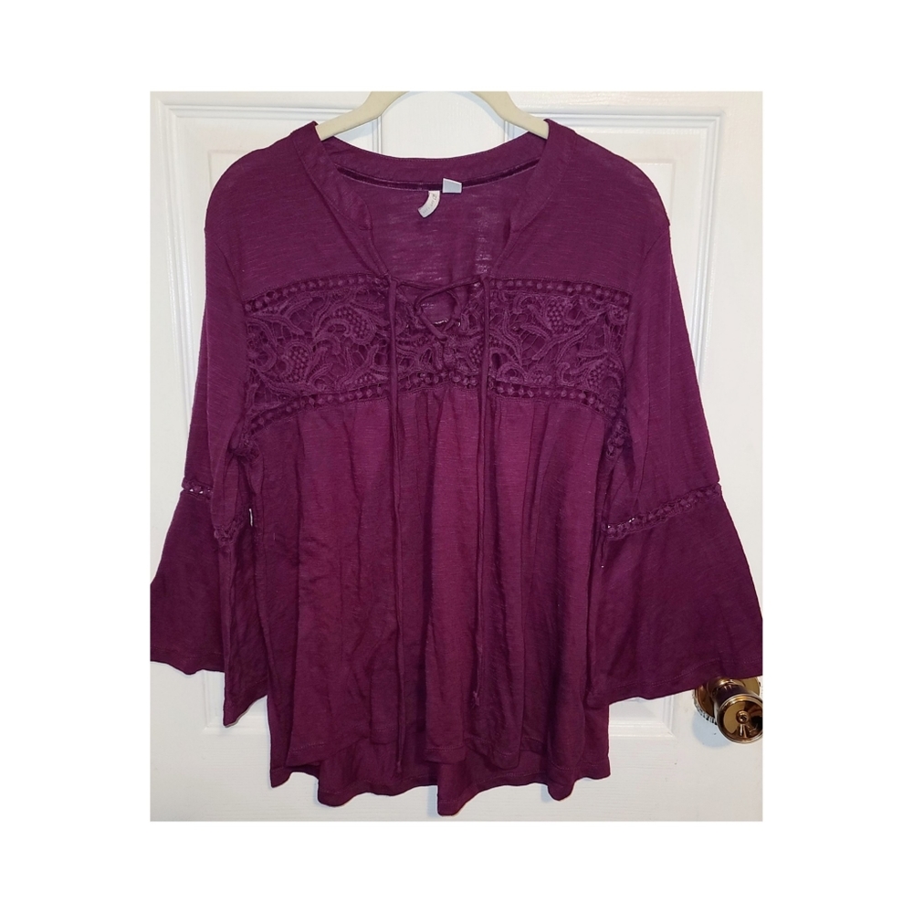 Shirt With Bell Sleeves